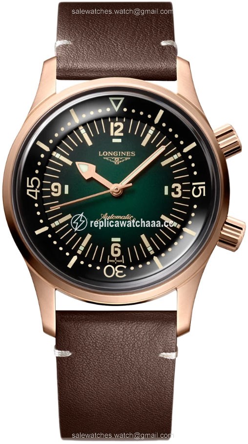 L3.774.1.50.2 L37741502 Bronze Longines Legend Diver Automatic Mens Watch L3.774.1.50.2 L37741502 Bronze Longines Legend Diver Automatic Mens Watch