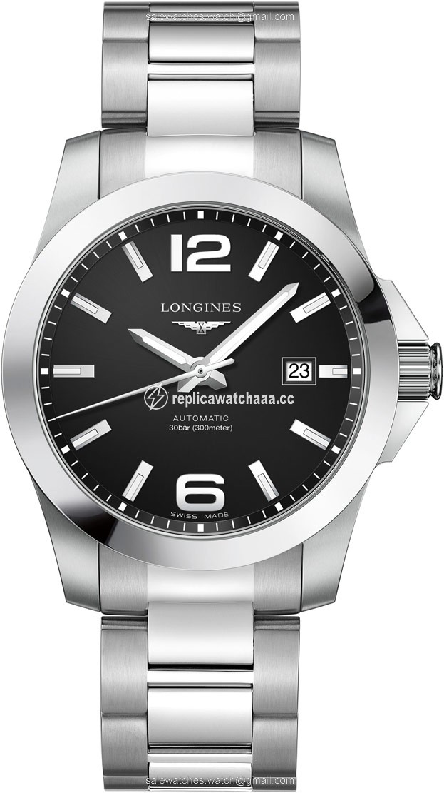 L3.777.4.58.6 L37774586 Longines Conquest Automatic 41mm Mens Watch L3.777.4.58.6 L37774586 Longines Conquest Automatic 41mm Mens Watch