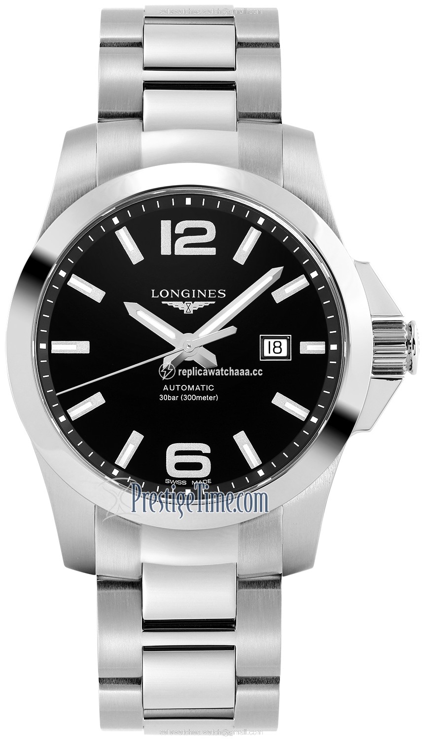L3.778.4.58.6 L37784586 Longines Conquest Automatic 43mm Mens Watch L3.778.4.58.6 L37784586 Longines Conquest Automatic 43mm Mens Watch