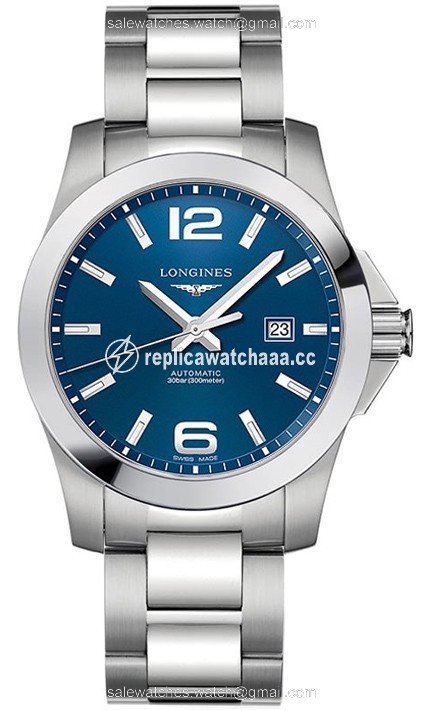 L3.778.4.96.6 L37784966 Longines Conquest Automatic 43mm Mens Watch L3.778.4.96.6 L37784966 Longines Conquest Automatic 43mm Mens Watch