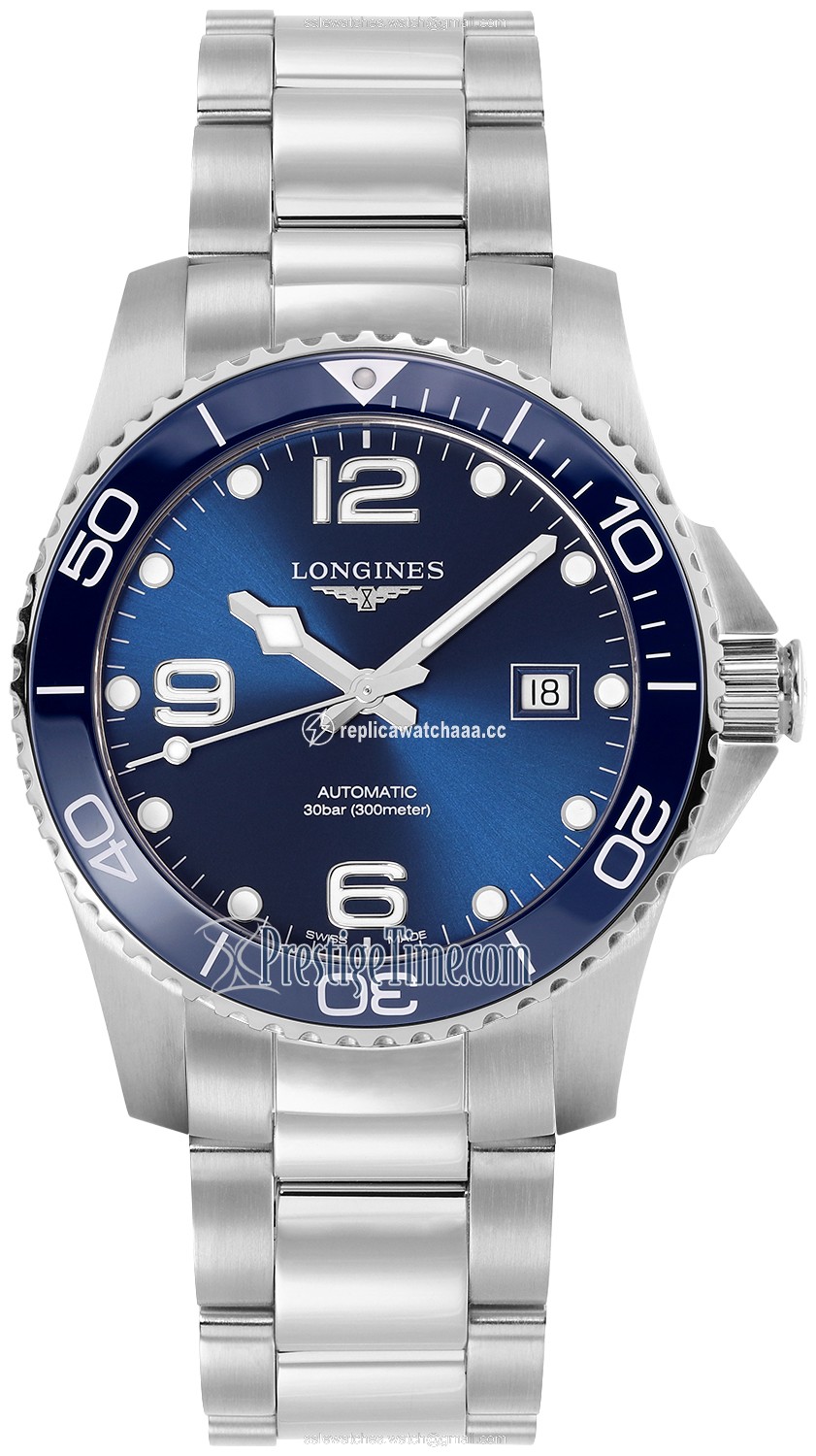 L3.781.4.96.6 L37814966 Longines HydroConquest Automatic 41mm Mens Watch L3.781.4.96.6 L37814966 Longines HydroConquest Automatic 41mm Mens Watch