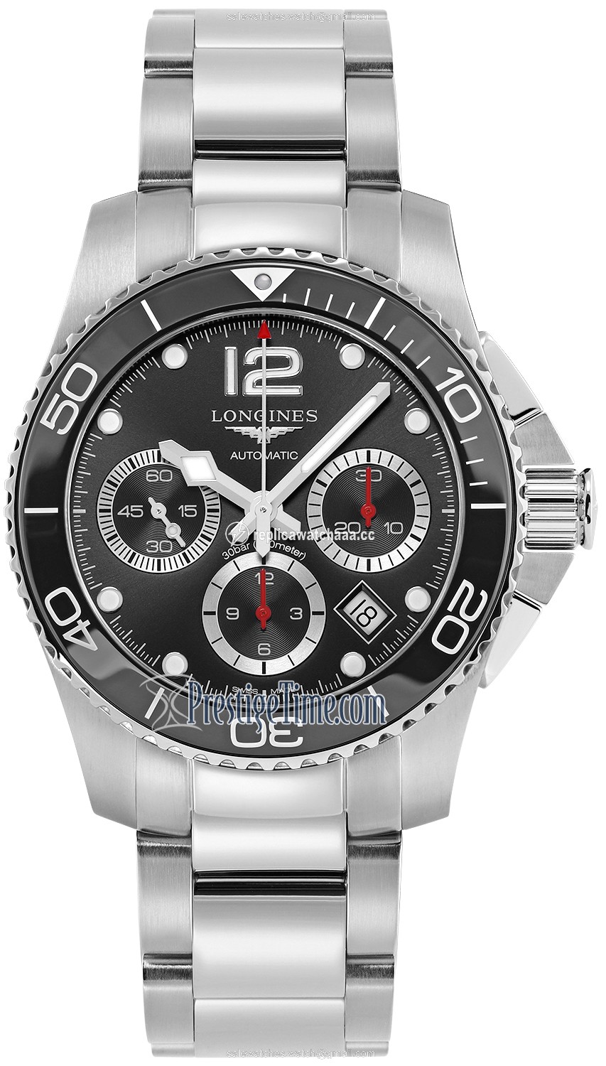 L3.783.4.56.6 L37834566 Longines HydroConquest Automatic Chronograph 41mm Mens Watch L3.783.4.56.6 L37834566 Longines HydroConquest Automatic Chronograph 41mm Mens Watch