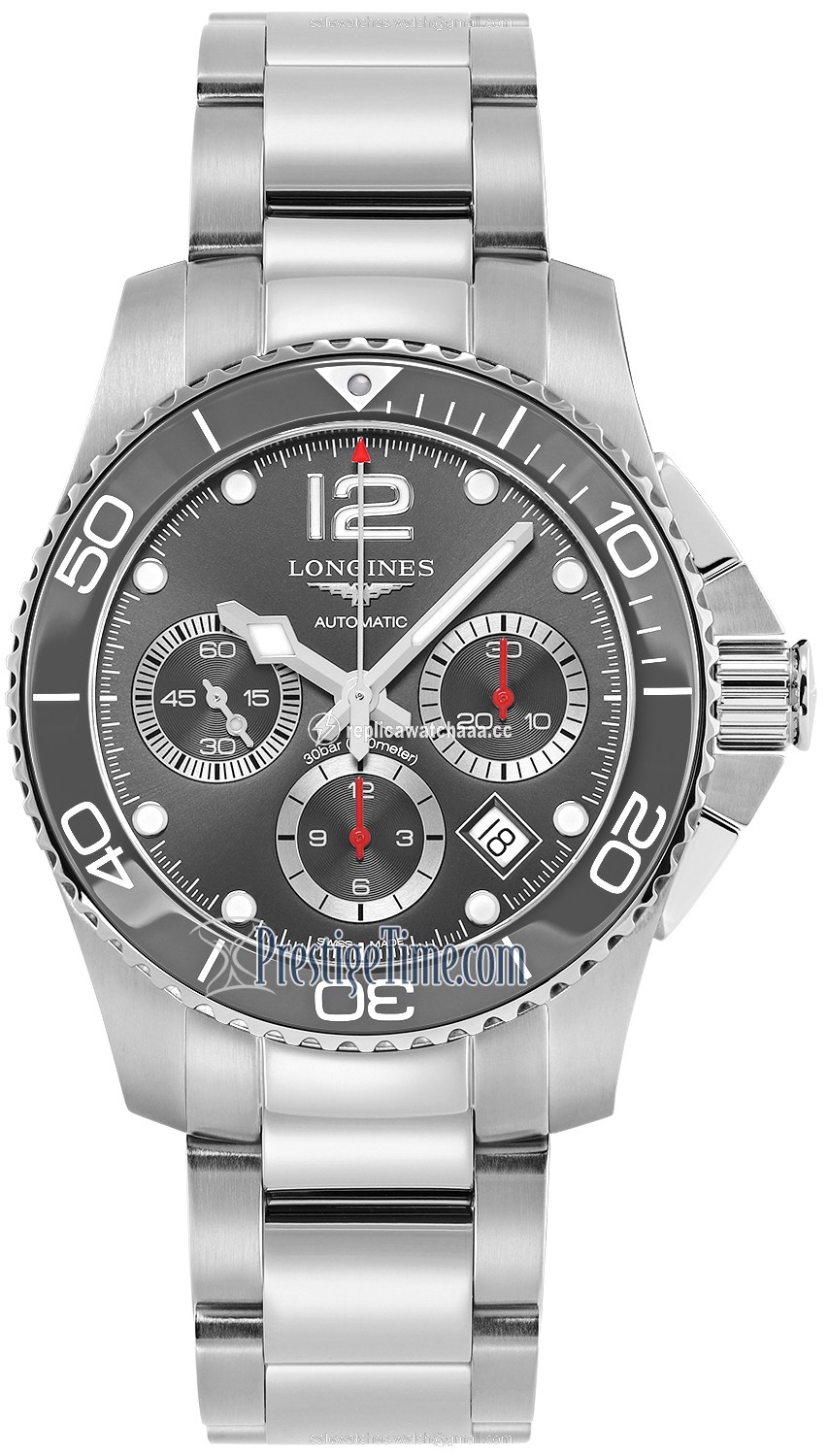 L3.783.4.76.6 L37834766 Longines HydroConquest Automatic Chronograph 41mm Mens Watch L3.783.4.76.6 L37834766 Longines HydroConquest Automatic Chronograph 41mm Mens Watch