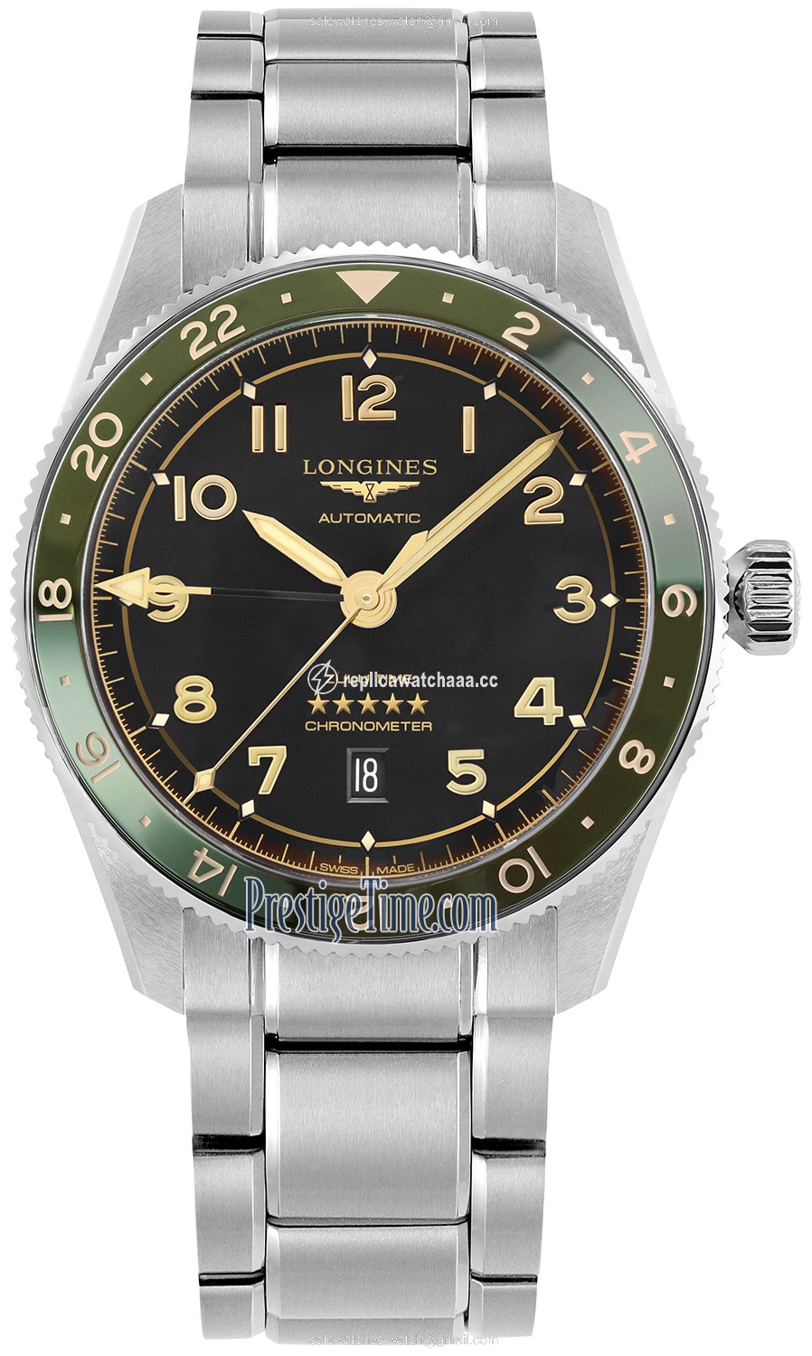 L3.812.4.63.6 L38124636 Longines Spirit Zulu Time 42mm Mens Watch L3.812.4.63.6 L38124636 Longines Spirit Zulu Time 42mm Mens Watch