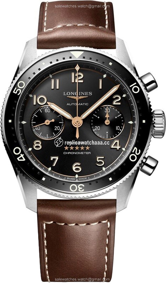L3.821.4.53.2 L38214532 Longines Spirit Flyback Chronograph 42mm Mens Watch L3.821.4.53.2 L38214532 Longines Spirit Flyback Chronograph 42mm Mens Watch