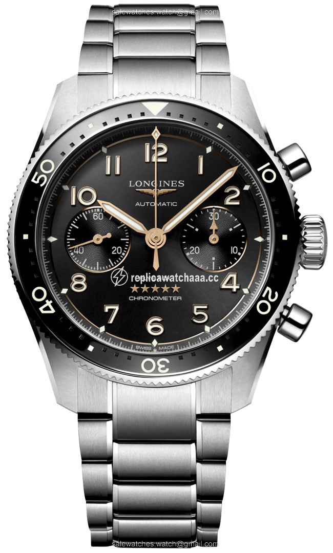 L3.821.4.53.6 L38214536 Longines Spirit Flyback Chronograph 42mm Mens Watch L3.821.4.53.6 L38214536 Longines Spirit Flyback Chronograph 42mm Mens Watch