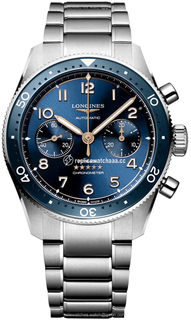 L3.821.4.93.6 L38214936 Longines Spirit Flyback Chronograph 42mm Mens Watch L3.821.4.93.6 L38214936 Longines Spirit Flyback Chronograph 42mm Mens Watch