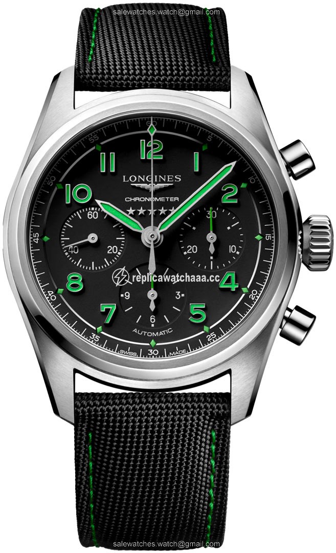 L3.829.1.53.2 L38291532 Pioneer Edition Longines Spirit Automatic Chronograph 42mm Mens Watch L3.829.1.53.2 L38291532 Pioneer Edition Longines Spirit Automatic Chronograph 42mm Mens Watch