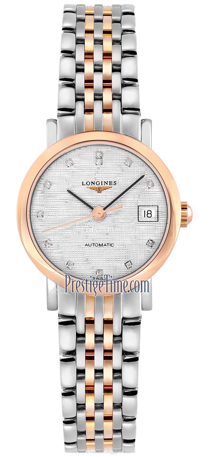 L4.309.5.77.7 L43095777 Longines Elegant Automatic 25.5mm Ladies Watch L4.309.5.77.7 L43095777 Longines Elegant Automatic 25.5mm Ladies Watch