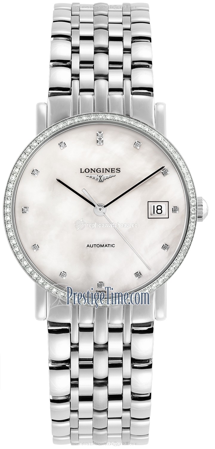 L4.809.0.87.6 Longines Elegant Automatic 34.5mm Medium Watch L4.809.0.87.6 Longines Elegant Automatic 34.5mm Medium Watch