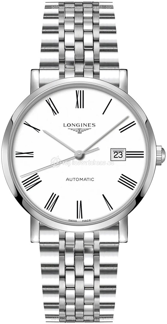 L4.911.4.11.6 L49114116 Longines Elegant Automatic 41mm Mens Watch L4.911.4.11.6 L49114116 Longines Elegant Automatic 41mm Mens Watch