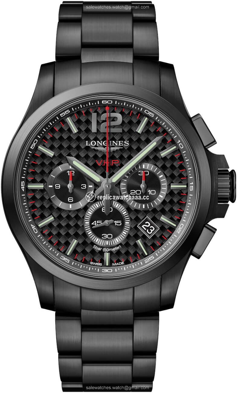 L3.727.2.66.6 L37272666 Longines Conquest V.H.P. Chronograph 44mm Mens Watch L3.727.2.66.6 L37272666 Longines Conquest V.H.P. Chronograph 44mm Mens Watch