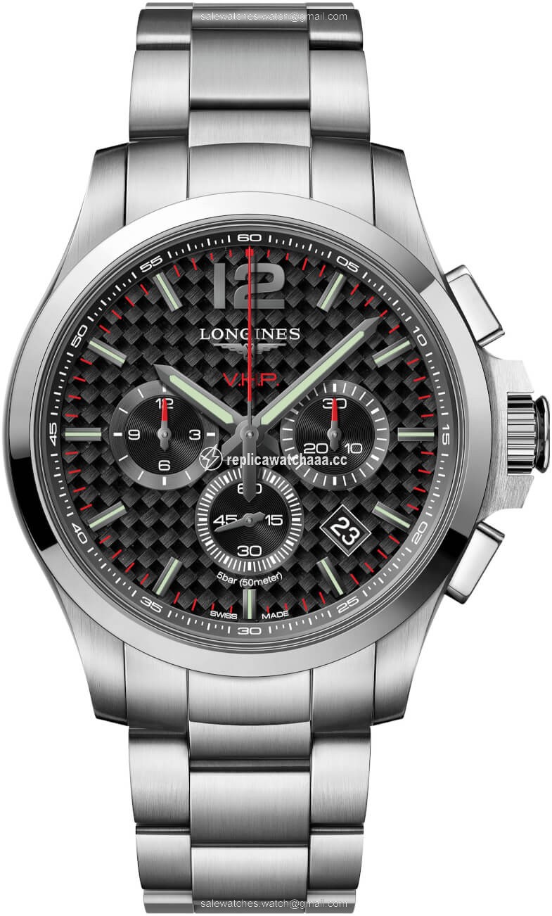 L3.727.4.66.6 L37274666 Longines Conquest V.H.P. Chronograph 44mm Mens Watch L3.727.4.66.6 L37274666 Longines Conquest V.H.P. Chronograph 44mm Mens Watch