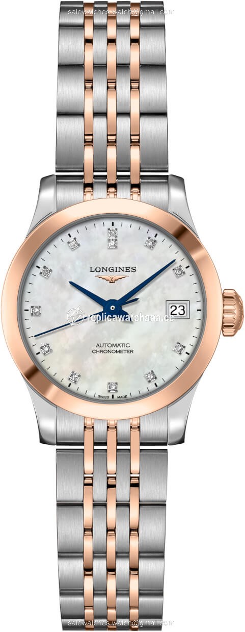 L2.320.5.87.7 L23205877 Longines Record 26mm Ladies Watch L2.320.5.87.7 L23205877 Longines Record 26mm Ladies Watch