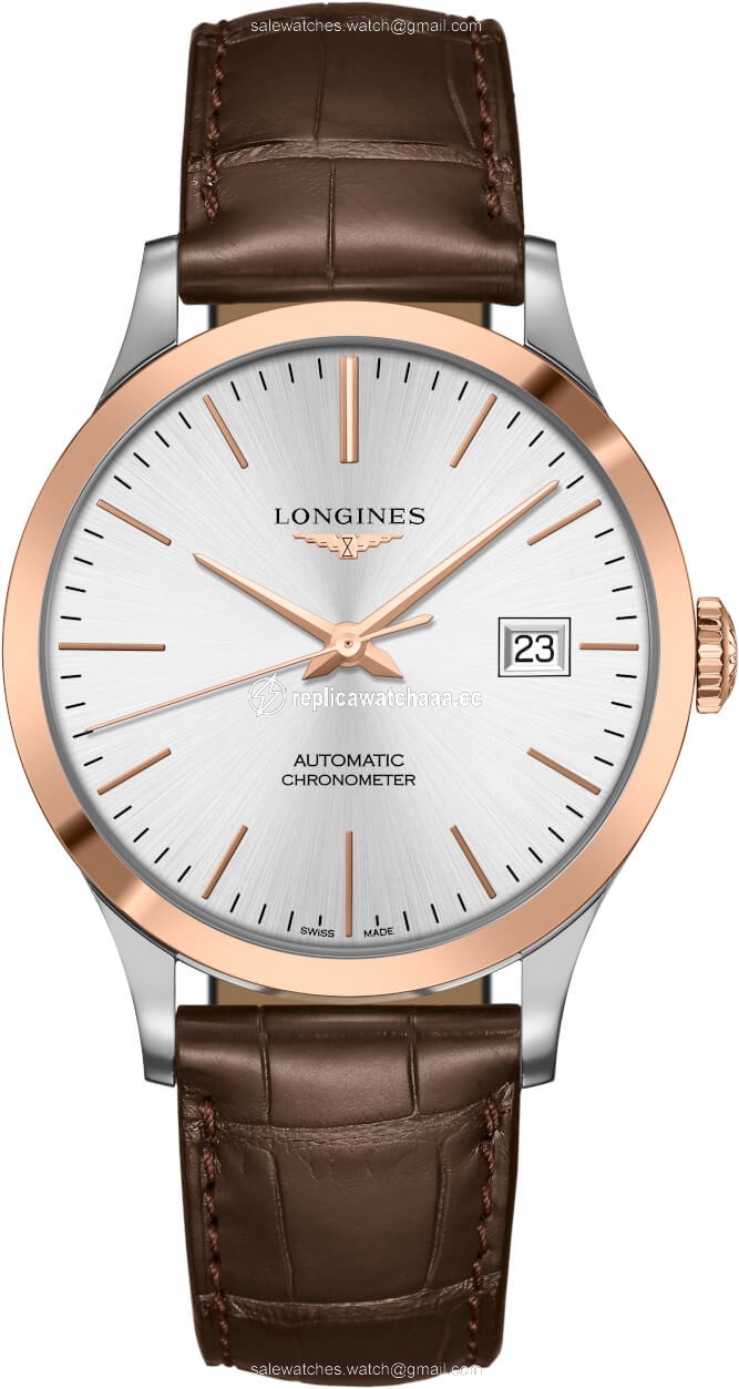 L2.821.5.72.2 L28215722 Longines Record 40mm Mens Watch L2.821.5.72.2 L28215722 Longines Record 40mm Mens Watch
