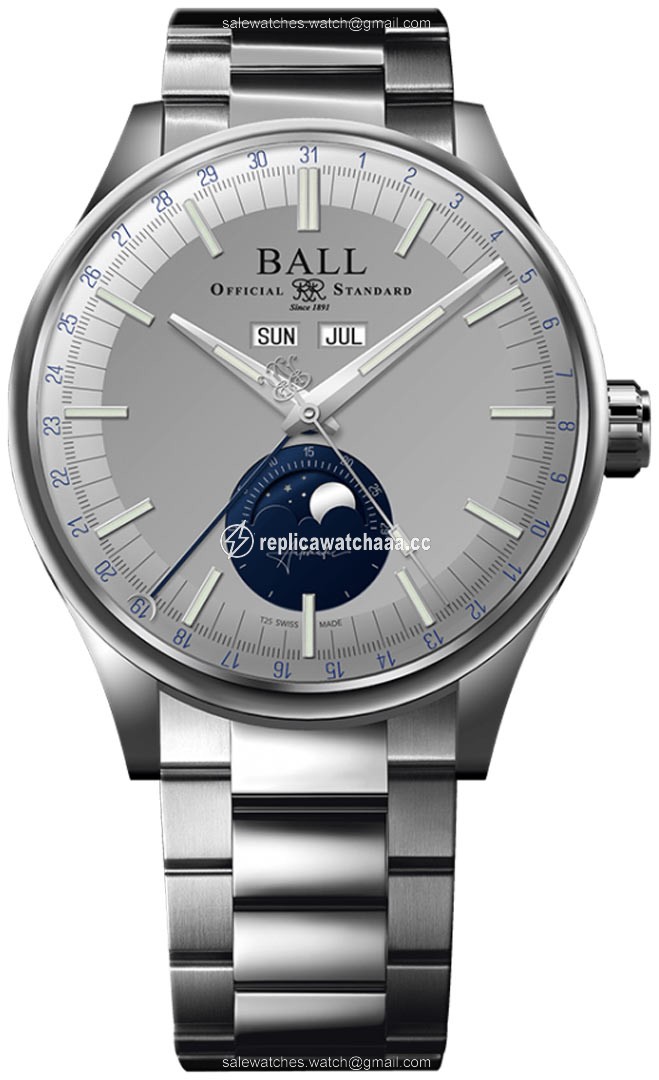 NM3016C-S2J-LGY Ball Watch Engineer II Moon Calendar 40mm Mens Watch NM3016C-S2J-LGY Ball Watch Engineer II Moon Calendar 40mm Mens Watch