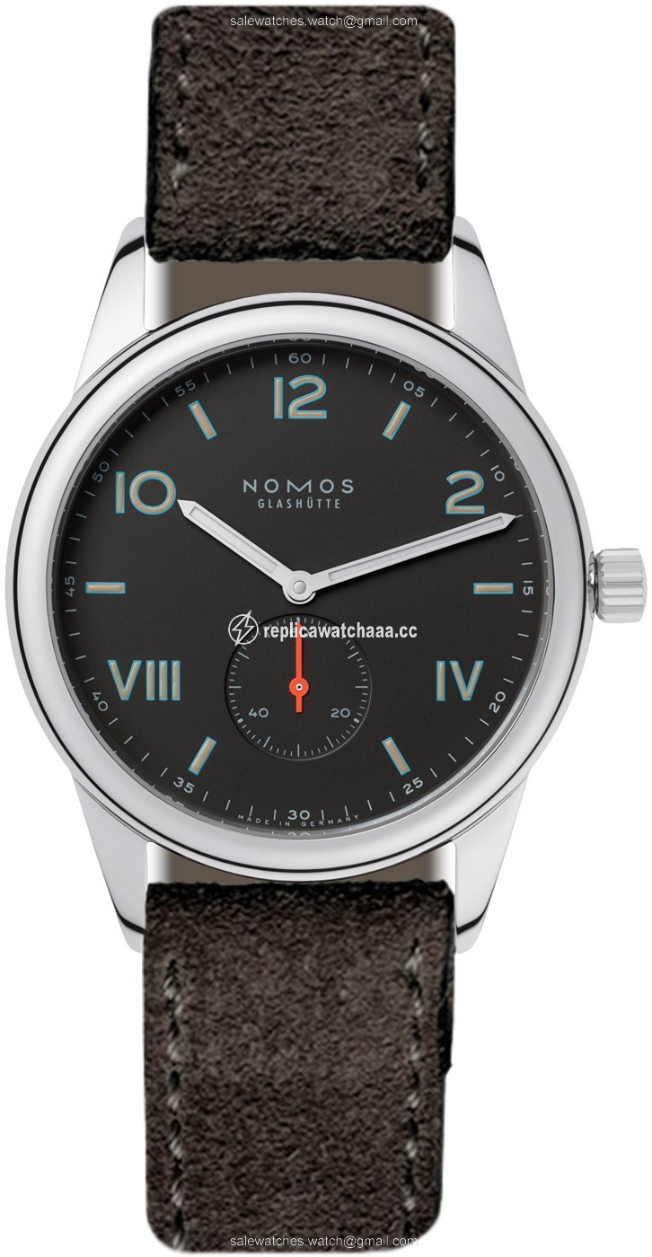 736 Nacht Stainless Steel Back Nomos Glashutte Club 38 Campus 38.5mm Mens Watch 736 Nacht Stainless Steel Back Nomos Glashutte Club 38 Campus 38.5mm Mens Watch
