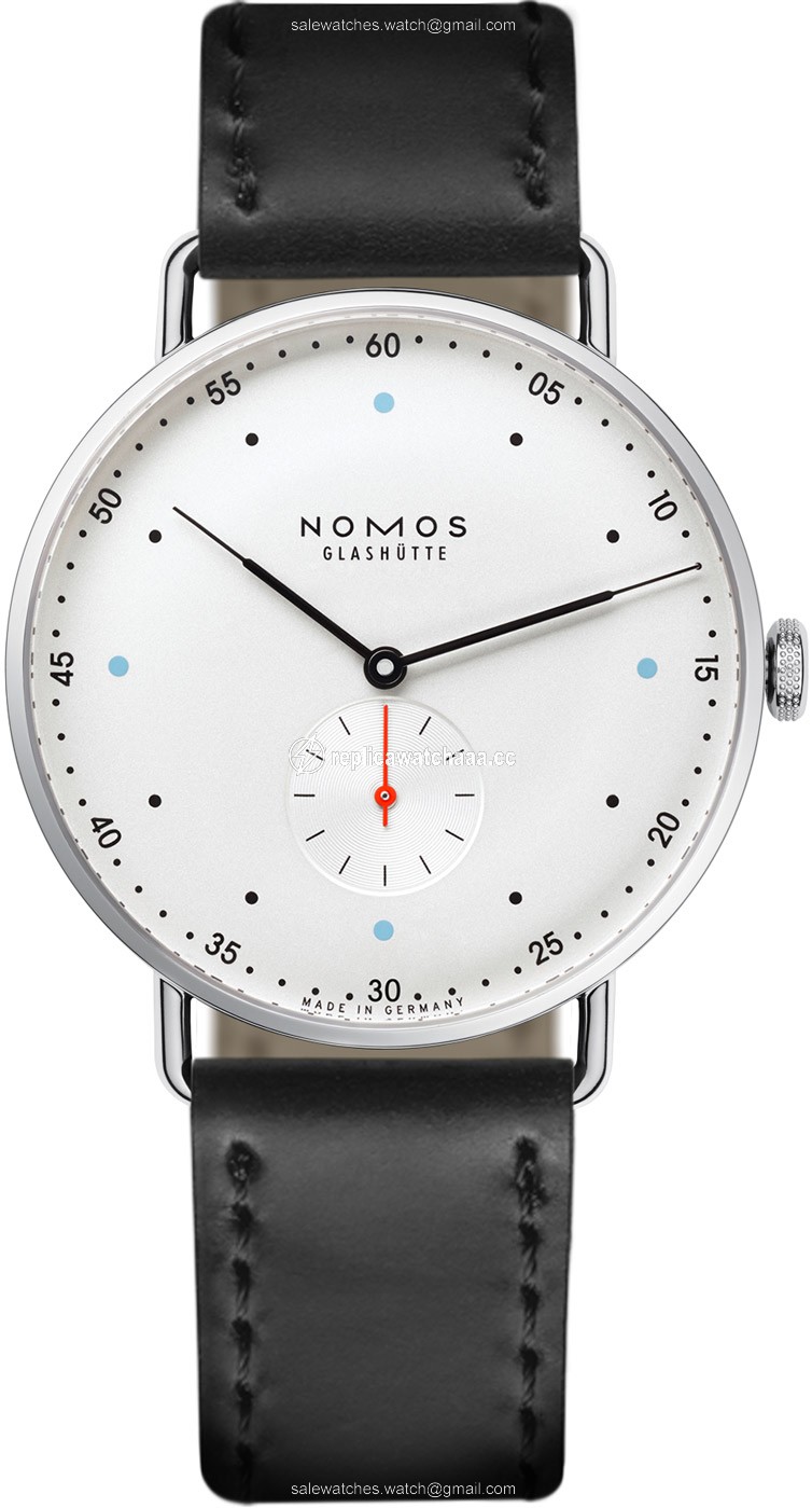 1108 Sapphire Crystal Back Nomos Glashutte Metro 38 38.5mm Mens Watch 1108 Sapphire Crystal Back Nomos Glashutte Metro 38 38.5mm Mens Watch