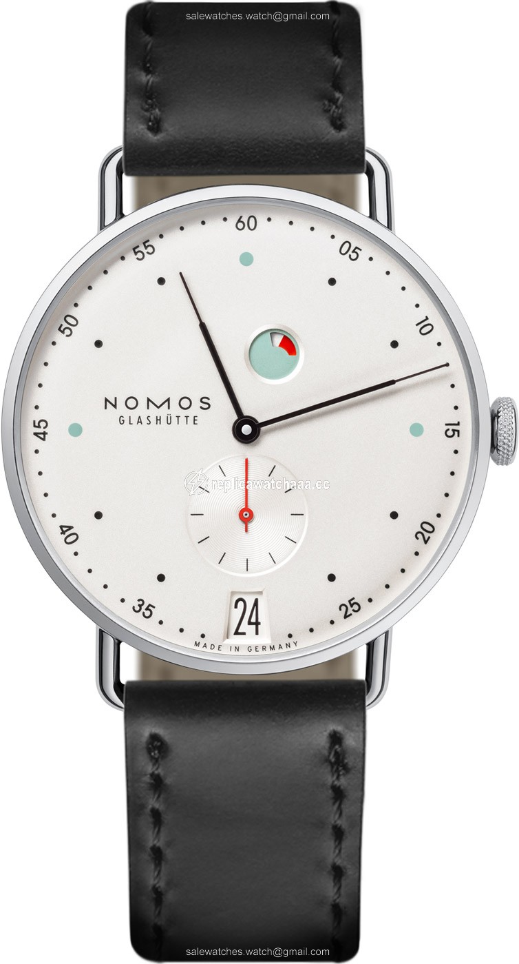 1101 Nomos Glashutte Metro Datum Gangreserve 37mm Mens Watch 1101 Nomos Glashutte Metro Datum Gangreserve 37mm Mens Watch