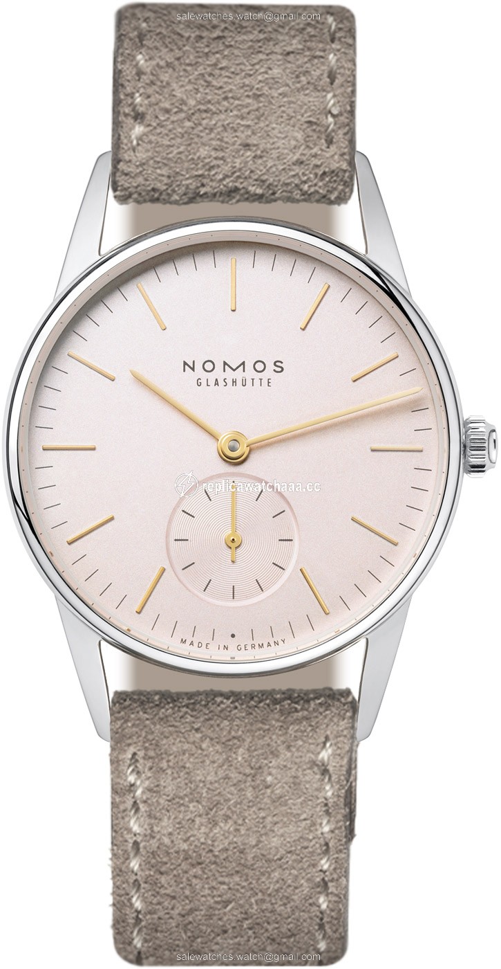 325 Rose Nomos Glashutte Orion 33 32.8mm Ladies Watch 325 Rose Nomos Glashutte Orion 33 32.8mm Ladies Watch