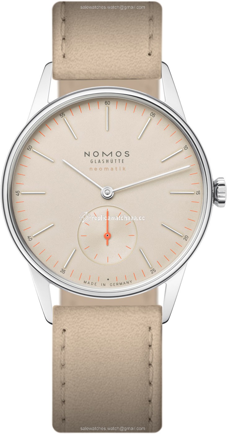 393 Champagner Nomos Glashutte Orion Neomatik 36mm Midsize Watch 393 Champagner Nomos Glashutte Orion Neomatik 36mm Midsize Watch