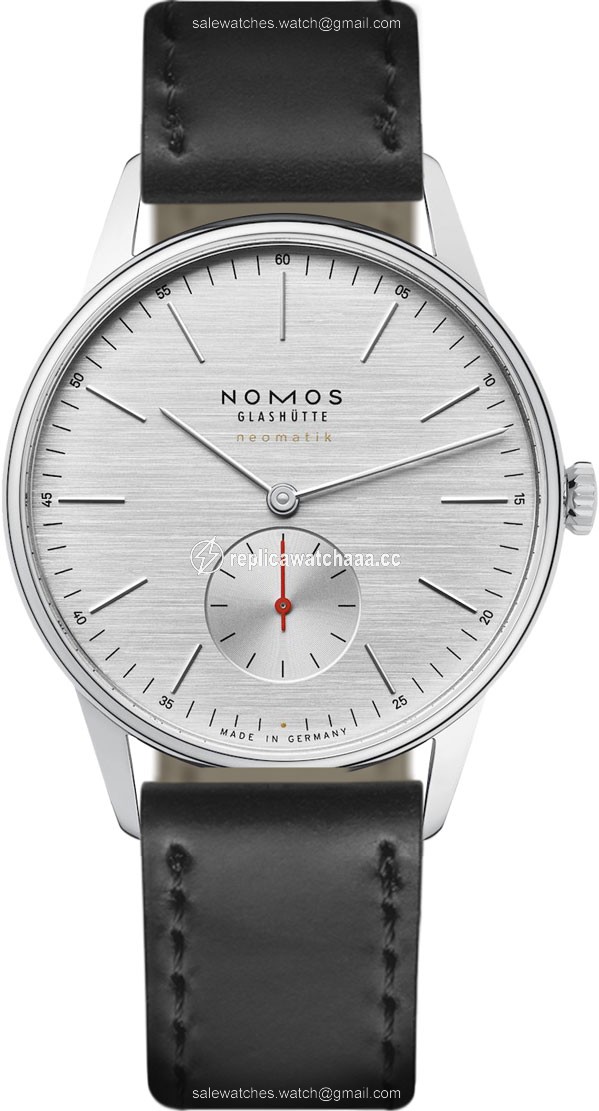 342 Silvercut Nomos Glashutte Orion Neomatik 39mm Midsize Watch 342 Silvercut Nomos Glashutte Orion Neomatik 39mm Midsize Watch