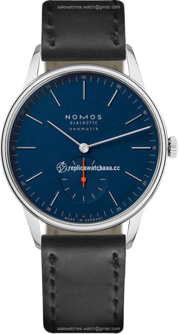 343 Midnight Blue Nomos Glashutte Orion Neomatik 39mm Midsize Watch 343 Midnight Blue Nomos Glashutte Orion Neomatik 39mm Midsize Watch