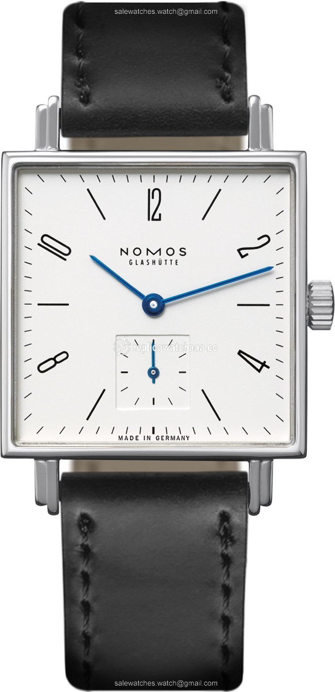 406 Sapphire Crystal Back Nomos Glashutte Tetra 29.5mm Square Midsize Watch 406 Sapphire Crystal Back Nomos Glashutte Tetra 29.5mm Square Midsize Watch