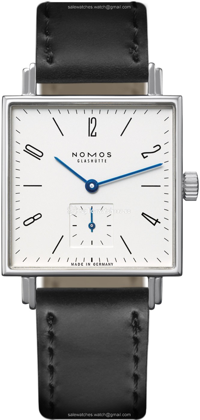 408 Stainless Steel Back Nomos Glashutte Tetra 29.5mm Square Midsize Watch 408 Stainless Steel Back Nomos Glashutte Tetra 29.5mm Square Midsize Watch