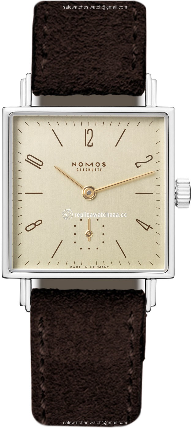 472 Karat Nomos Glashutte Tetra 27.5mm Square Ladies Watch 472 Karat Nomos Glashutte Tetra 27.5mm Square Ladies Watch