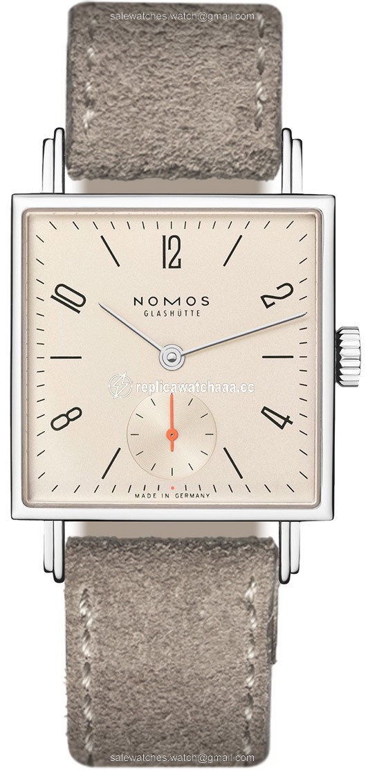 473 Champagne Nomos Glashutte Tetra 27.5mm Square Ladies Watch 473 Champagne Nomos Glashutte Tetra 27.5mm Square Ladies Watch