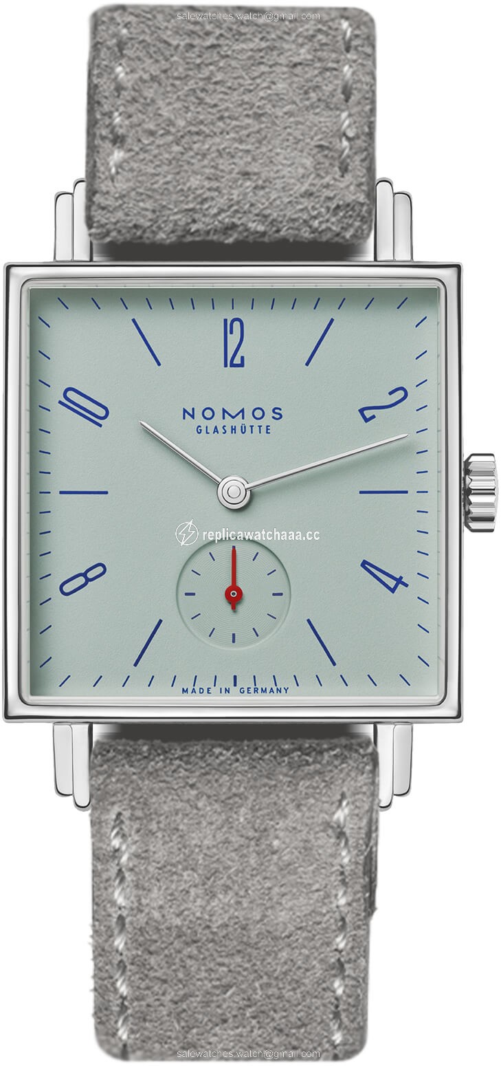 478 Matcha Sapphire Crystal Back Nomos Glashutte Tetra 29.5mm Square Midsize Watch 478 Matcha Sapphire Crystal Back Nomos Glashutte Tetra 29.5mm Square Midsize Watch