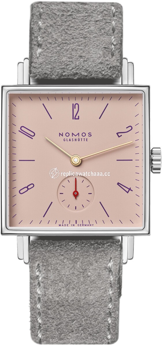 497 Pearl Stainless Steel Back Nomos Glashutte Tetra 29.5mm Square Midsize Watch 497 Pearl Stainless Steel Back Nomos Glashutte Tetra 29.5mm Square Midsize Watch