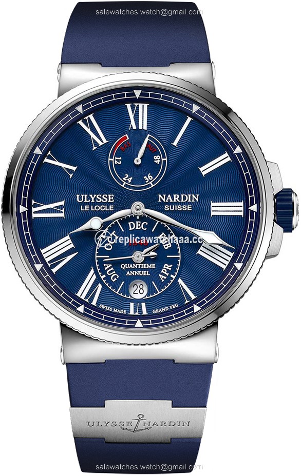 1133-210-3/e3 Ulysse Nardin Marine Chronometer Annual Calendar 43mm Mens Watch 1133-210-3/e3 Ulysse Nardin Marine Chronometer Annual Calendar 43mm Mens Watch