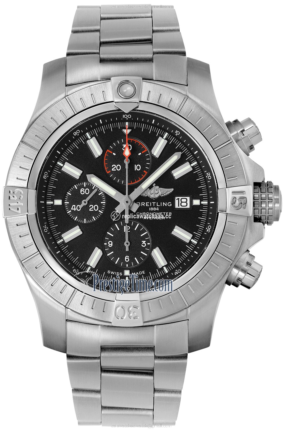 a13375101b1a1 Breitling Super Avenger Chronograph 48 Mens Watch a13375101b1a1 Breitling Super Avenger Chronograph 48 Mens Watch
