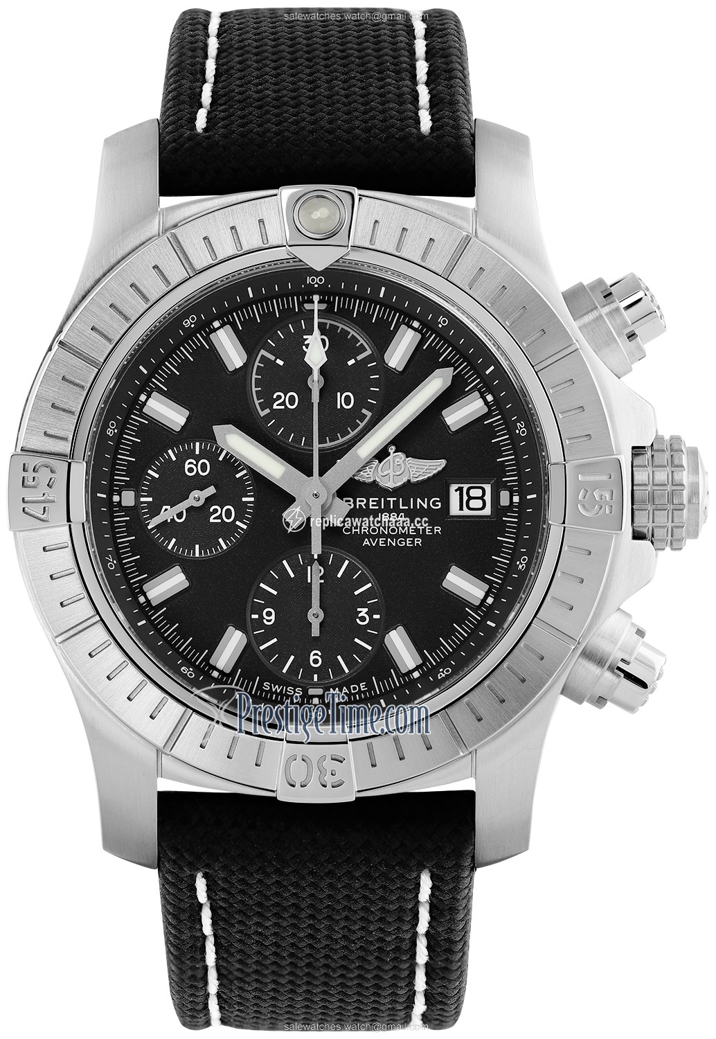 a13385101b1x2 Breitling Avenger Chronograph 43 Mens Watch a13385101b1x2 Breitling Avenger Chronograph 43 Mens Watch