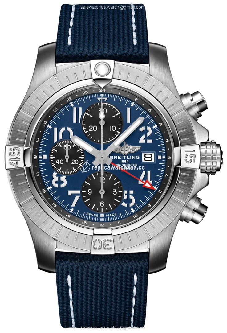 a24315101c1x2 Breitling Avenger Chronograph GMT 45 Mens Watch a24315101c1x2 Breitling Avenger Chronograph GMT 45 Mens Watch