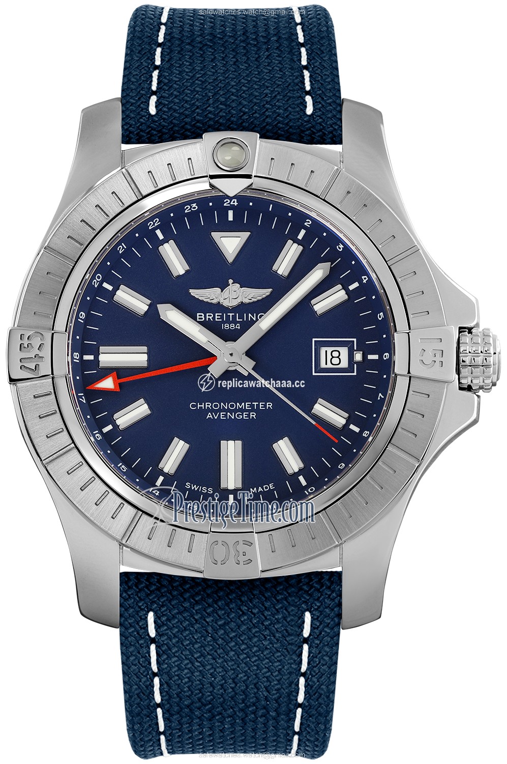 a32395101c1x2 Breitling Avenger Automatic GMT 45 Mens Watch a32395101c1x2 Breitling Avenger Automatic GMT 45 Mens Watch