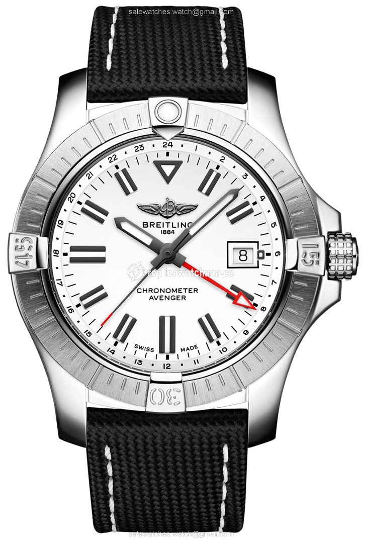 a32397101a1x2 Breitling Avenger Automatic GMT 43 Mens Watch a32397101a1x2 Breitling Avenger Automatic GMT 43 Mens Watch