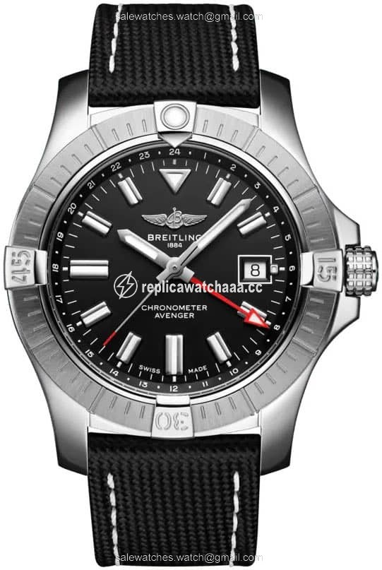 a32397101b1x1 Breitling Avenger Automatic GMT 43 Mens Watch a32397101b1x1 Breitling Avenger Automatic GMT 43 Mens Watch