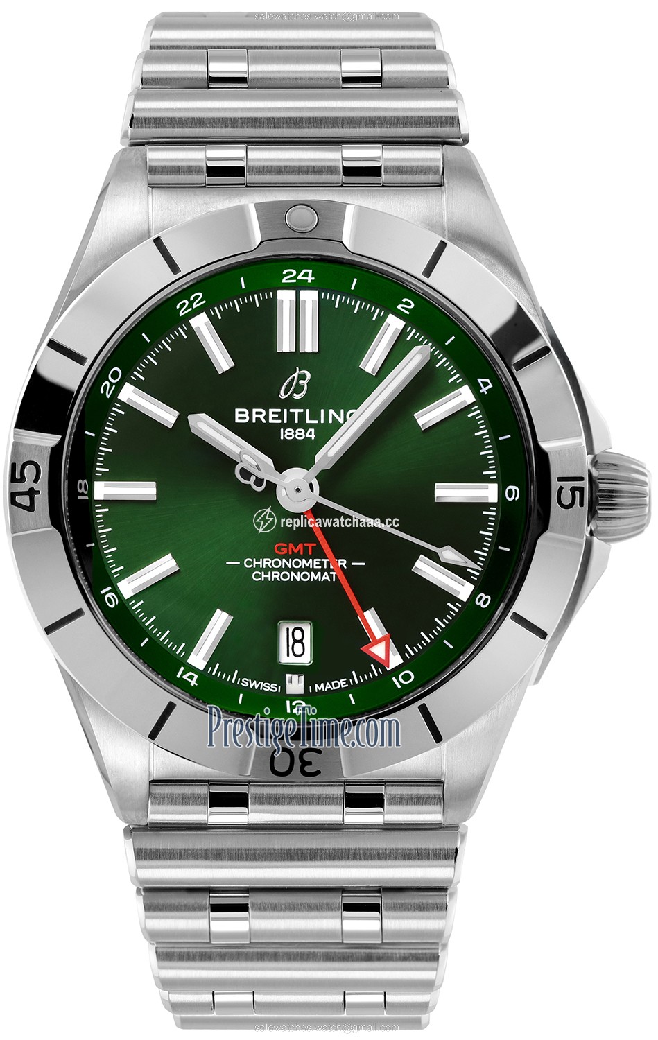 a32398101L1a1 Breitling Chronomat Automatic GMT 40 Mens Watch a32398101L1a1 Breitling Chronomat Automatic GMT 40 Mens Watch