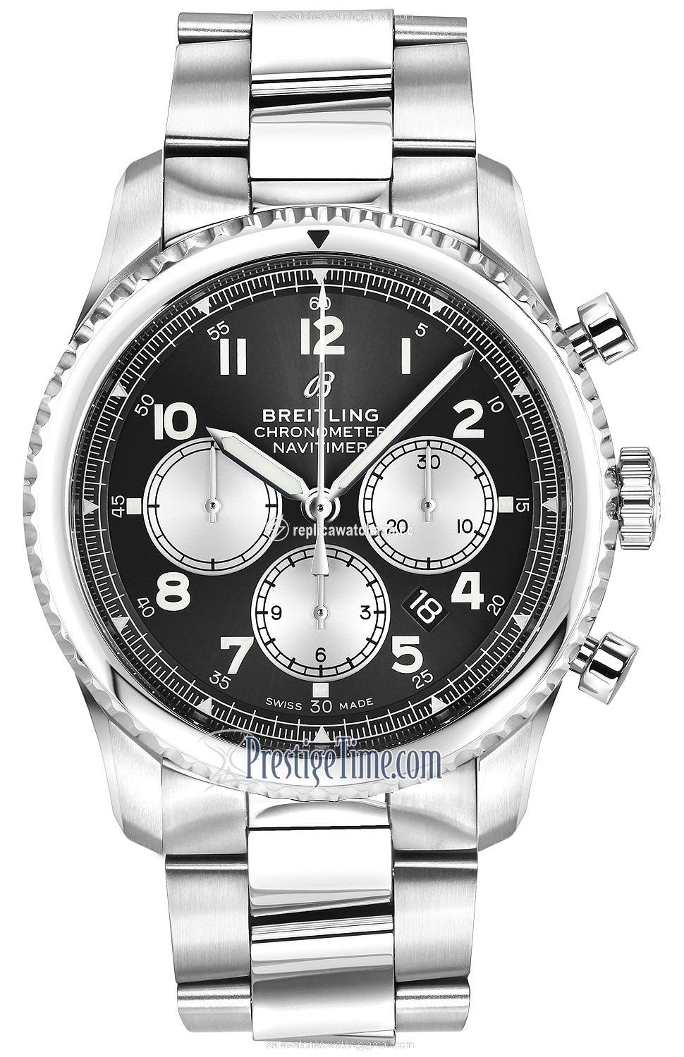 ab0117131b1a1 Breitling Navitimer 8 B01 Chronograph 43 Mens Watch ab0117131b1a1 Breitling Navitimer 8 B01 Chronograph 43 Mens Watch