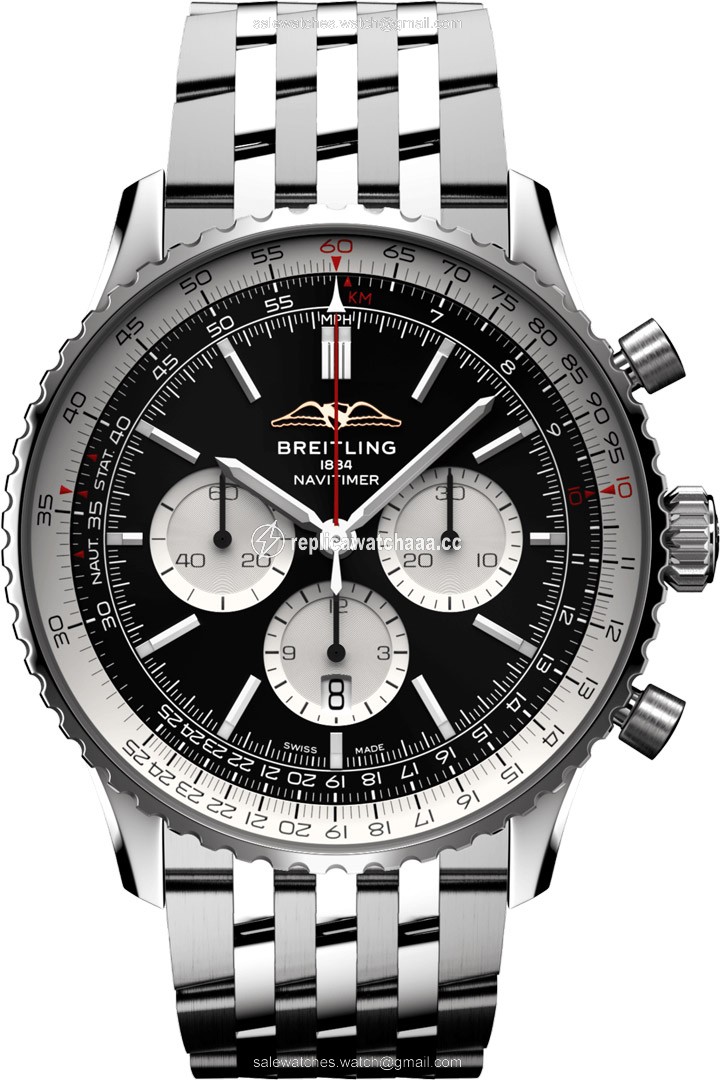ab0137211b1a1 Breitling Navitimer B01 Chronograph 46 Mens Watch ab0137211b1a1 Breitling Navitimer B01 Chronograph 46 Mens Watch