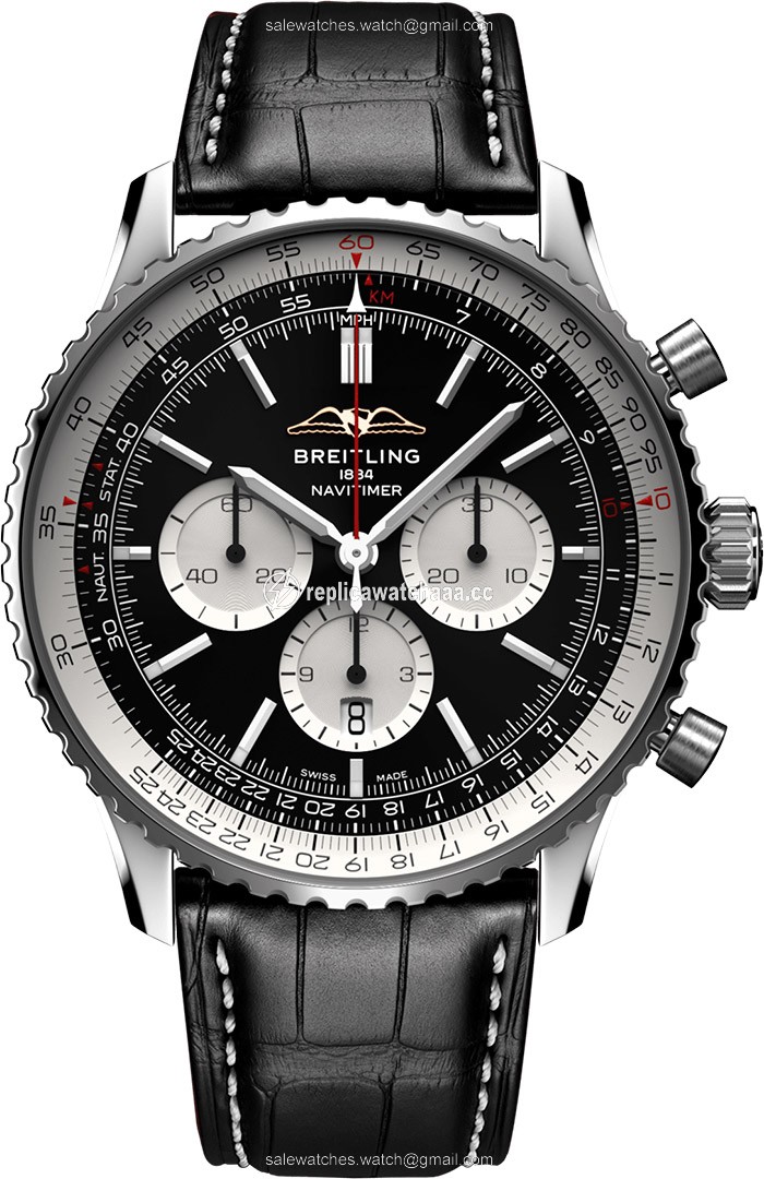 ab0137211b1p1 Breitling Navitimer B01 Chronograph 46 Mens Watch ab0137211b1p1 Breitling Navitimer B01 Chronograph 46 Mens Watch