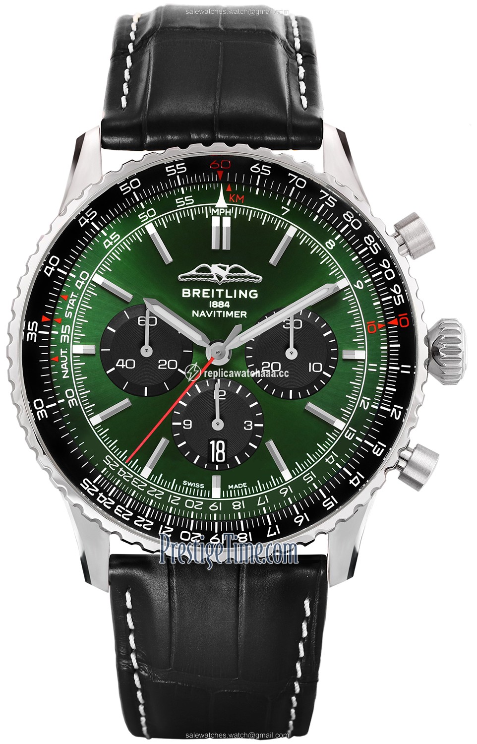 ab0137241L1p1 Breitling Navitimer B01 Chronograph 46 Mens Watch ab0137241L1p1 Breitling Navitimer B01 Chronograph 46 Mens Watch