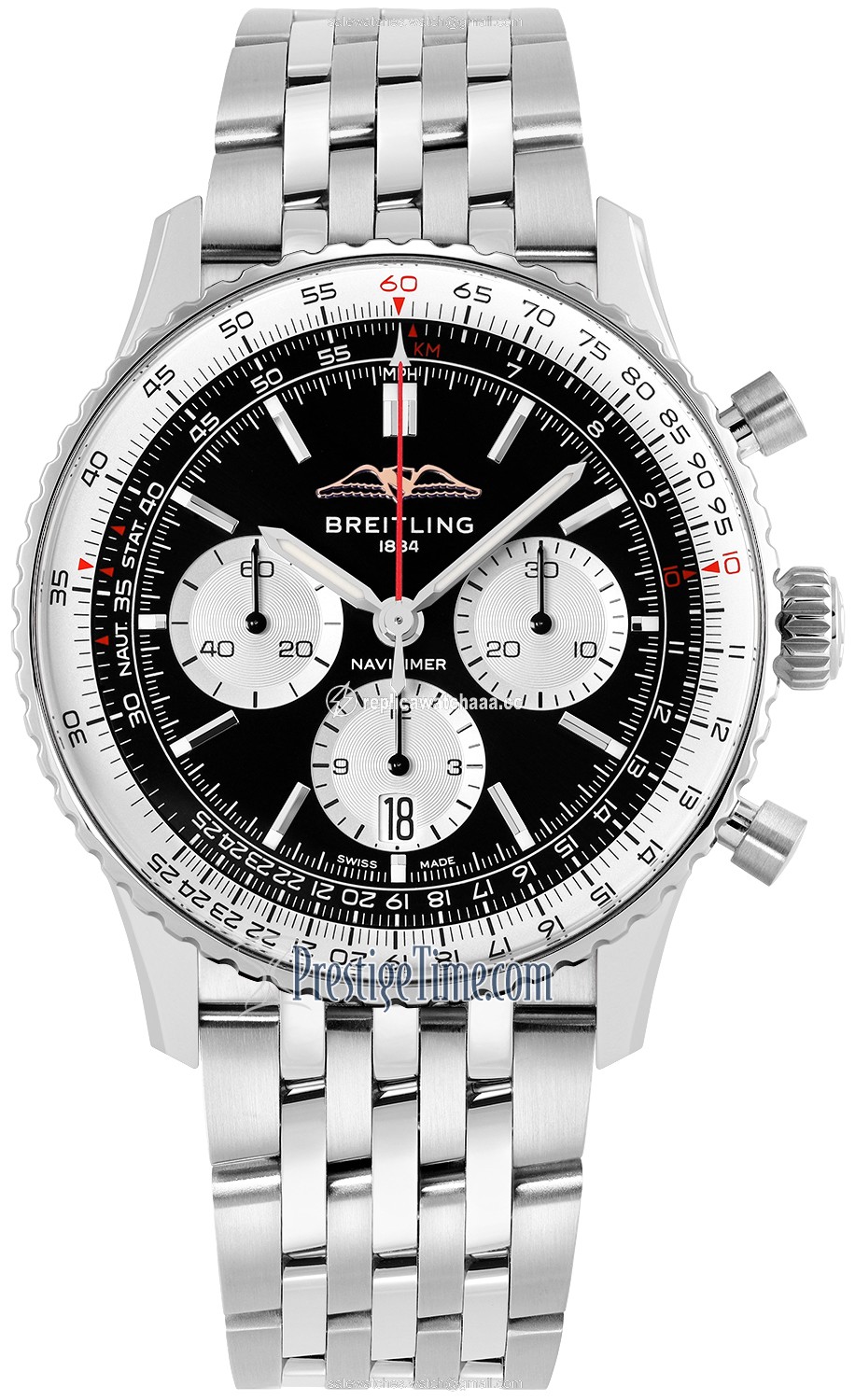 ab0138211b1a1 Breitling Navitimer B01 Chronograph 43 Mens Watch ab0138211b1a1 Breitling Navitimer B01 Chronograph 43 Mens Watch