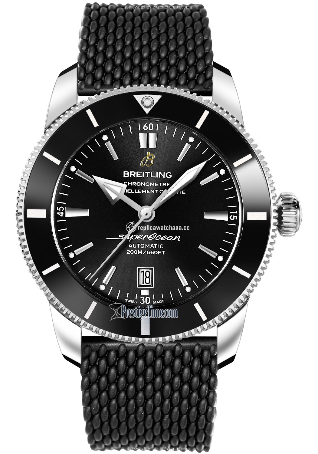 ab2020121b1s1 Breitling Superocean Heritage II 46 Mens Watch ab2020121b1s1 Breitling Superocean Heritage II 46 Mens Watch