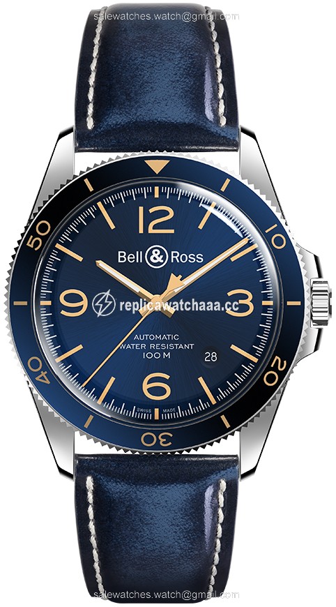 BRV292-BU-G-ST/SCA Aeronavale Bell & Ross BR V2-92 Mens Watch BRV292-BU-G-ST/SCA Aeronavale Bell & Ross BR V2-92 Mens Watch