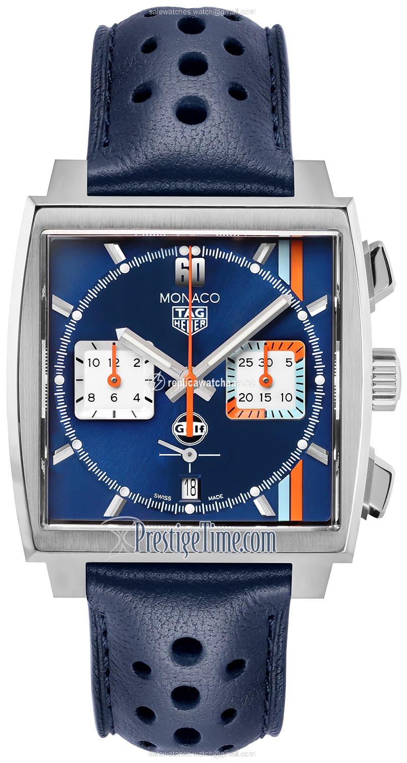 cbl2115.fc6494 GULF Special Edition Tag Heuer Monaco Calibre Heuer 02 Mens Watch cbl2115.fc6494 GULF Special Edition Tag Heuer Monaco Calibre Heuer 02 Mens Watch