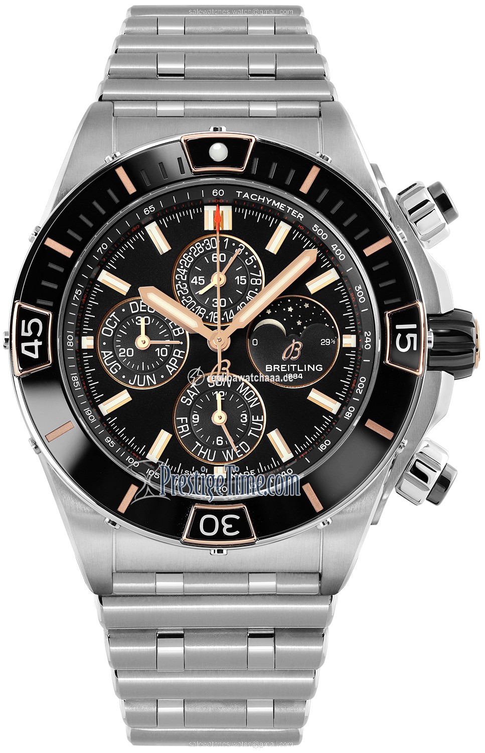 i19320251b1a1 Breitling Super Chronomat 4 Year Calendar 44mm Mens Watch i19320251b1a1 Breitling Super Chronomat 4 Year Calendar 44mm Mens Watch